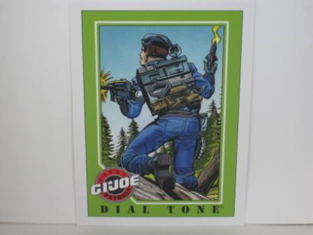 #141 Dial Tone 1991 Hasbro G.I. Joe Card