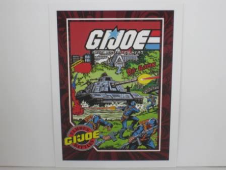 #154 Battle on Fifth Avenue 1991 Hasbro G.I. Joe Card