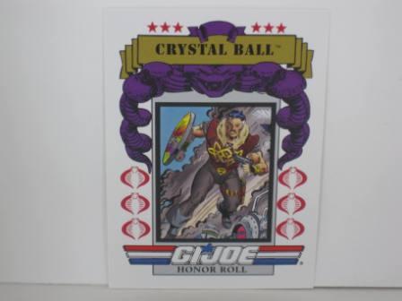 #181 Honor Roll Crystal Ball 1991 Hasbro G.I. Joe Card