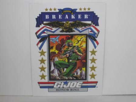 #183 Honor Roll Breaker 1991 Hasbro G.I. Joe Card