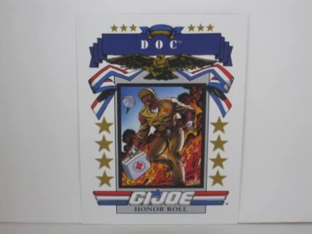 #194 Honor Roll Doc 1991 Hasbro G.I. Joe Card